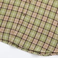 thumbnail image 6 of Handshe Men's Plaid Shirt, Vintage Style with Button-Down Collar and Long Sleeves, Casual Cotton for Daily Wear and Casual Wears, 6 of 9