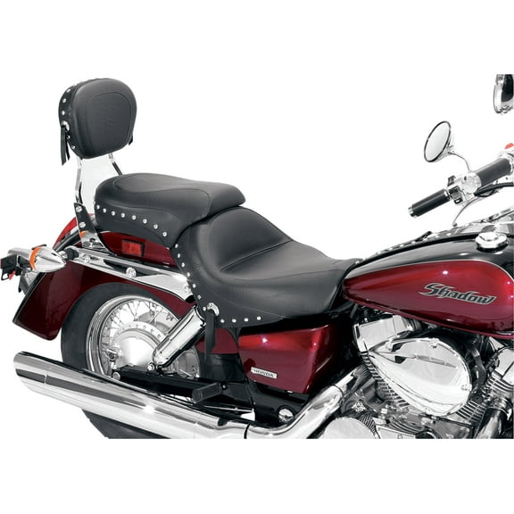 MUSTANG MOTORCYCLE PRODUCTS 76520 WIDE STUDDED 2PC SEAT AERO 750
