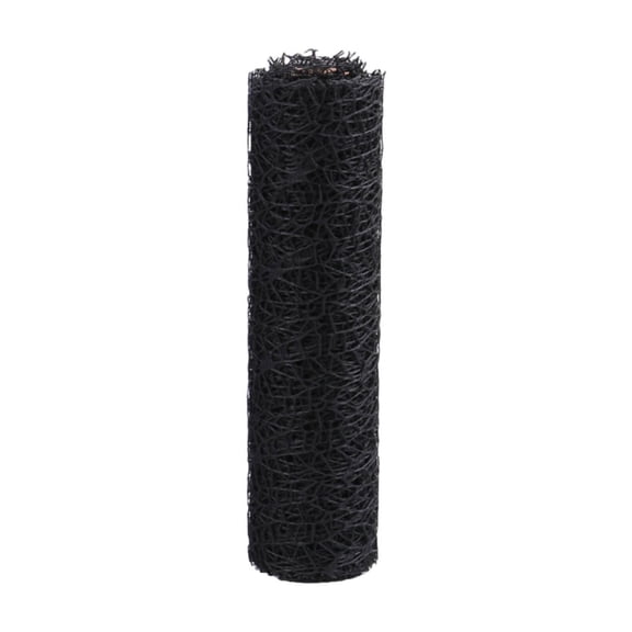 Polyester Mesh Ribbon Roll for Crafts | 28cm x 457cm Decorative Tulle Fabric | DIY Flower Wrapping & Party Decorations for Kids | 1 Roll Jacquard Mesh