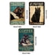 thumbnail image 4 of Placa Metal Vintage Gato Pintura Hierro Rectangular Bar para El Art20x30cm 3 Uds., 4 of 6