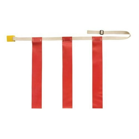 - Olympia Sports FB626P Triple Threat Flag Football Belt - Small - Red