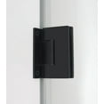 thumbnail image 6 of Aston Sdr995-27-10 Cascadia 27" Wide X 72" High Frameless Hinged Shower Door - Black, 6 of 7