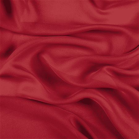 - Dark Red Silk Double Georgette, Fabric By the Yard