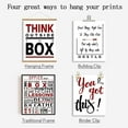 thumbnail image 2 of 6 PCS/Set Canvas Prints Success You Got This Office Rules Canvas Art Office Inspirational Painting Decorative Wall Art Pictures for Office Wall Decor 10"x8", 2 of 6