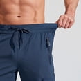 thumbnail image 4 of MASKERT Men's Cargo Pants-Quick Dry Hiking Pants Track Running Workout Athletic Travel Casual Outdoor Navy Blue（Size XS-XXXL）, 4 of 8