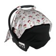 thumbnail image 6 of Zufioo Cherry Berries Print Baby Stroller Seat Nursing Cover, Baby Stroller Canopy Seat Cover Breastfeeding Cover, Suitable for Indoor and Outdoor-One Size, 6 of 9