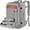 Gray, variant on Vancropak Carry on Backpack, 40L TSA Expandable Travel Backpacks with 3 Packing Cubes for Adults, Water Resistant
