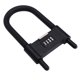 thumbnail image 1 of Candado De Combinación De 4 Dígitos Candado En U Para Bicicleta Antirrobo De Alta Resistencia Con Grillete Ajustable Para Puerta De Vidrio, Puerta, Cobertizo, Cerca, Rango, 1 of 7
