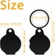 thumbnail image 2 of Lupa de bolsillo JAMW minilupa plegable con funda protectora de cuero giratoria negro, 2 of 5