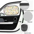 thumbnail image 6 of Yuyamidu Cute Dinosaur Car Side Window Sunshade Doughnut Auto Vehicle Sunshades 2 Pcs Star Car Rear Window Sun Visor Protector Block UV Rays Sun Protection Window Covers, 6 of 7