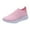 Pink, variant on Sneakers for Women Women's Consistent Vivid Lace up Comfort Athletic Running Sneaker Pink,37