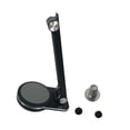 thumbnail image 2 of Accesorio de soporte para teléfono Hugo Ajustable Giratorio 360 grados Aleación de aluminio Negro, 2 of 9
