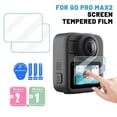 thumbnail image 3 of Daily Mix Store pour Go Pro Max2 Film Trempé pour Écran Adhérence Instantanée Max Film Trempé Arc E,, 3 of 9