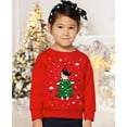 thumbnail image 4 of Tstars Girls Ugly Christmas Sweatshirts Unicorn Xmas Tstars Girls Ugly Christmas Unicorn Xmas Tree Dress Cute Ugly Christmas Toddler Tree Dress Cute Ugly Christmas Toddler Kids Sweatshirt Ugly Xmas, 4 of 6