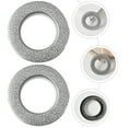 thumbnail image 3 of IFANLANDOR 4Pcs DIY Curtain Rings Grey ABS Plastic Easy Installation for Homeowners, 3 of 8