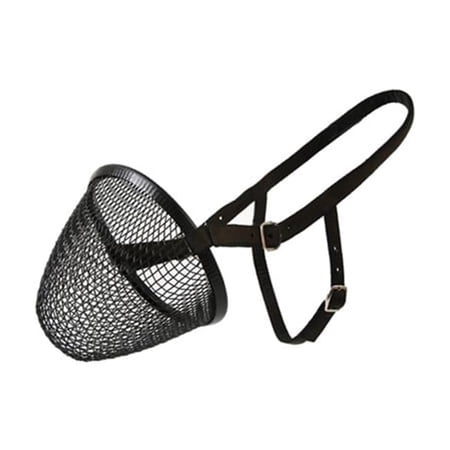 Wire Form Muzzle - Black - Adjustable - Heavy-Duty Coating