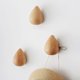 thumbnail image 2 of 3 Piezas Gancho de Madera, Perchero de Pared, Perchero de Madera Natural, Gancho de Pared de Madera Natural Moderno Hecho a Mano para Colgar Ropa, Sombrero, Bufandas, Auriculares, 2 of 5