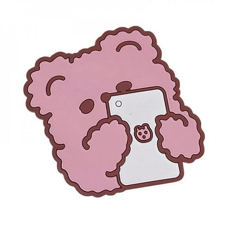 

Clearance!Japanese style Cute Rabbit Water Coaster Cartoon Bear Non-slip Insulation Pad Table Mat C