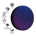 thumbnail image 4 of Goofa Neon Glitter Pattern Universal Tire Cover for Jeep, SUV, Truck, and Trailer – Waterproof, UV-Resistant,Easy to Install, Fits 14"-17" Tires-15 inch, 4 of 6
