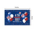 thumbnail image 3 of Utoimkio 4th of July Banner Decorations Outdoor National Independence Day Yard Sign Patriotic Hanging Decor USA Party Supplies Holiday Backdrop for Balcony Garden,71"x43", 3 of 7