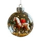 thumbnail image 5 of Seyotauo Christmas Horse Ornament Collection - Clear Acrylic Baubles with Intricate Equestrian Scenes, Metallic Tops & Golden Glitter for Holiday Centerpieces/Curio Cabinets, Gifts for Horse Lovers, 5 of 5