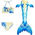 thumbnail image 1 of Girls' Standard Swimming Mermaid Tail Sets High quality, 1 of 5