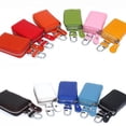 thumbnail image 3 of Car Key Wallet Key Holder Organizer Keychain Zipper Key Case Bag Pouch Purse, 3 of 8