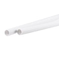 thumbnail image 1 of Unique Bargains 12mm ID 14mm OD 500mm White PVC Pipe Round Rigid Plastic Tube for Water Pipe 2 Pack, 1 of 5