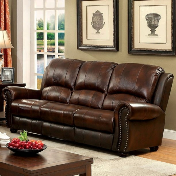 Top Grain Leather Sofa Brown Com Top Grain Leather Sofa Brown, Top Grain Leather Sofa