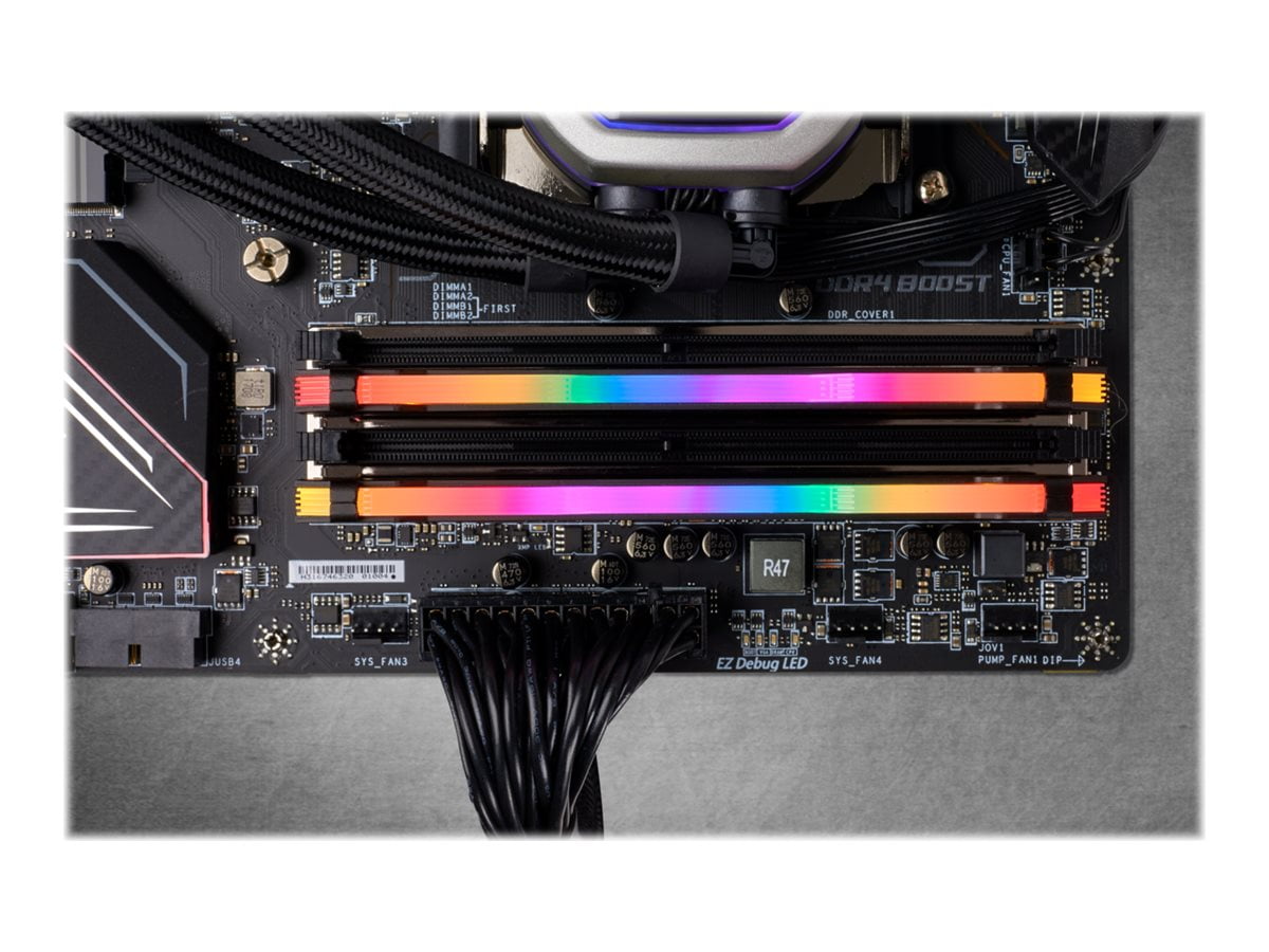 CORSAIR Vengeance RGB PRO - DDR4 - kit - 16 GB: 2 x 8 GB - DIMM