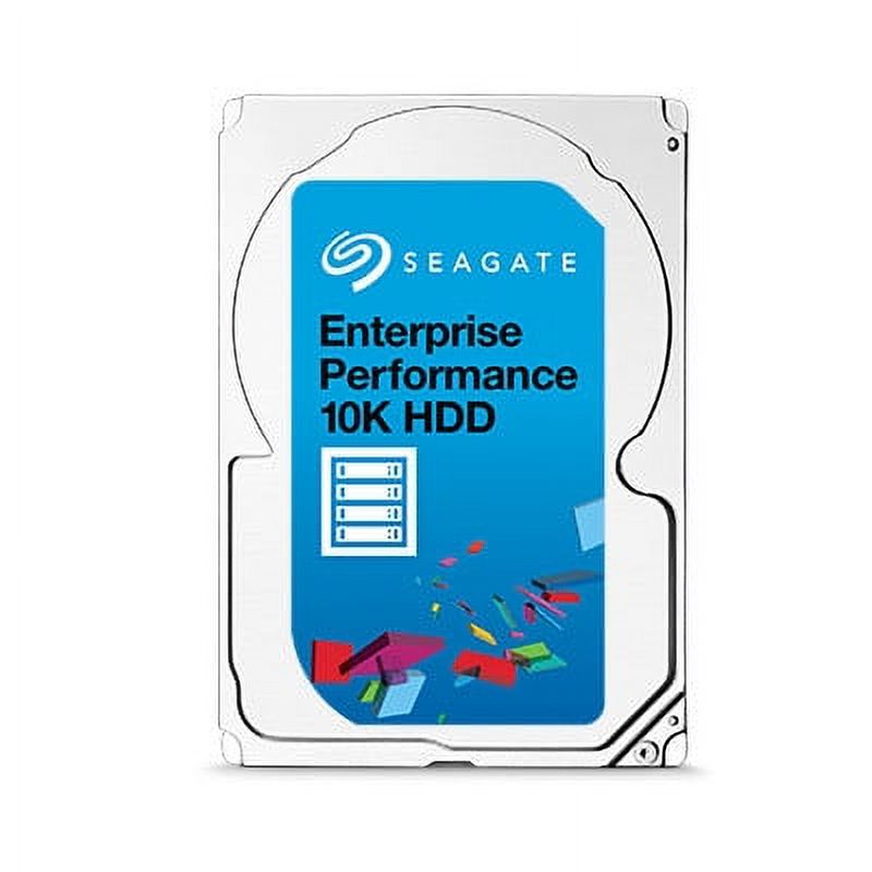 Seagate Enterprise Performance 10K HDD ST600MM0158 - Hybrid hard drive - 600 GB (32 GB Flash) - internal - 2.5" SFF - SAS 12Gb/s - 10000 rpm - buffer: 128 MB - image 2 of 2