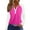 Hot Pink_33#78, variant on Hearthz Raglan Sleeve Shirts for Women Color Block Long Sleeve Blouses for Women Fall Button V Neck Henley Shirts for Women