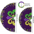 thumbnail image 3 of GZHJMY Mardi Gras Christmas Tree Skirt, Tree Skirt for Holiday Party Home Christmas Day Ornaments, 47.2", 3 of 6