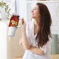 thumbnail image 6 of Lemons Flowers Floral Cherries 40 oz Tumbler with Handle Insulated&nbsp;Travel Mug&nbsp;Lid Straw Leak Proof Steel Vacuum Water Bottles Glasses Fits in Car Cup Holder, 6 of 7