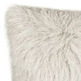 thumbnail image 3 of Safavieh Shag Modish Metallic Solid Plush Pillow, 3 of 4