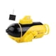 thumbnail image 2 of Submarino de juguete a control remoto, minisubmarino de juguete RC para niños y niñas. Amarillo, 2 of 9