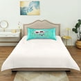 thumbnail image 6 of Dailycode Satin Pillow Case King Silk Pillow Cover for Hair and Skin Envelope Closure Cartoon Skeleton Dancing with Star 20"x40", 6 of 9