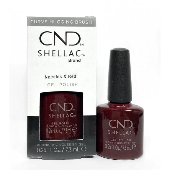 CND Shellac Gel Polish UPCYCLE CHIC Fall 2023 - Needles & Red