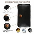 thumbnail image 3 of Fireproof Waterproof Document Bag File Money Safe Box Secret File Protect Pouch, 3 of 8
