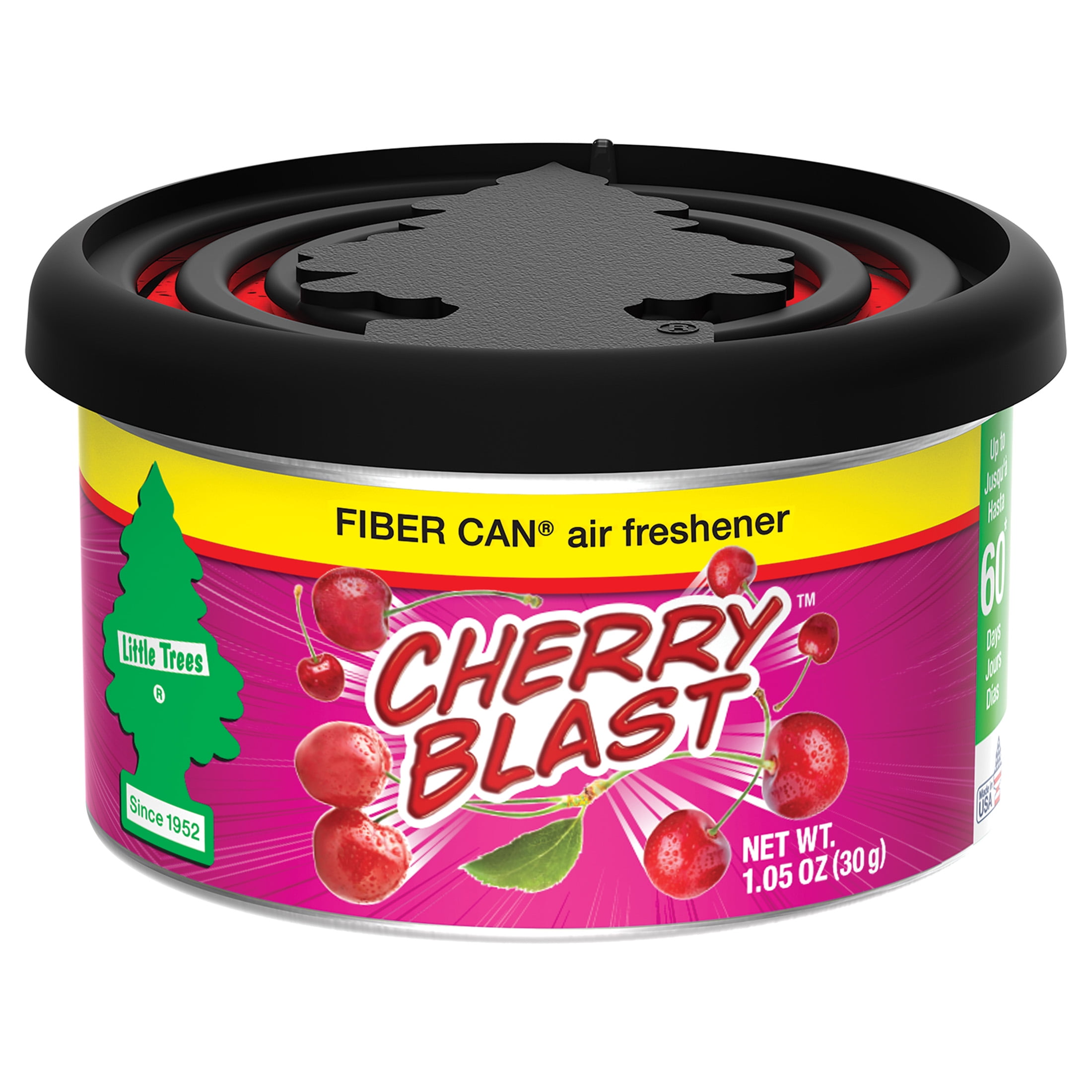 Little Trees Air Freshener Fiber Can Cherry Blast 1.05oz