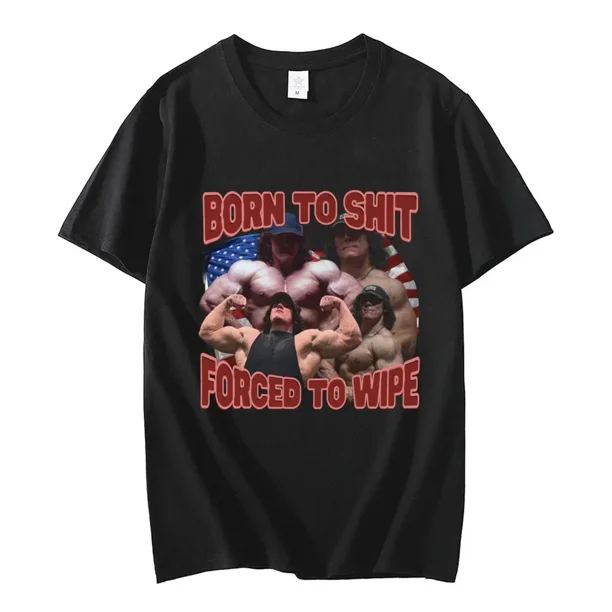 Camiseta Sam Sulek certificada para mujeres que evitan el estrés, camisetas gráficas de moda para amantes del fitness y el gimnasio, camisetas casuales de algodón de gran tamaño para hombres.