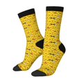 thumbnail image 1 of Fotbe Funny Ducks Calcetas Largas con Estampado para Hombre y Mujer – Calcetas de Compresión Transpirables y Elásticas, Viajar y Uso Diario Talla 5-11, 1 of 6
