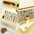 thumbnail image 5 of USHOBE Rectangular Stamp Kit Wooden For School Use 1 Set 1.7X0.5X0.4In, 5 of 8