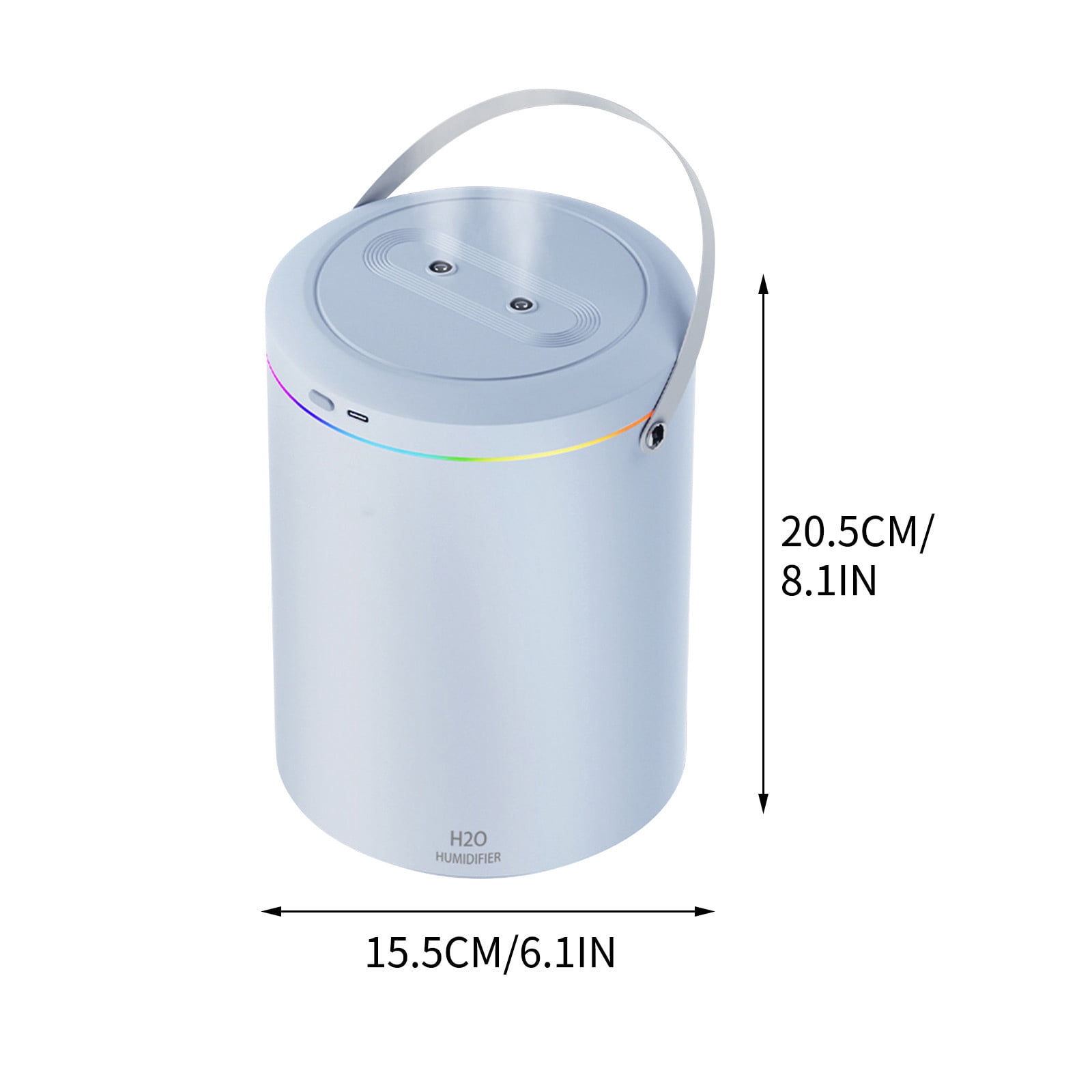 BOBOMOTI Humidifier for Room Baby Top Fill Cool Mist Humidifier Ultra Quiet Humidistat Aromatherapy Diffuser Clearance