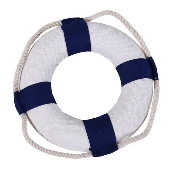 Mediterranean Wall Creative Decoration Lifebuoy Wall Hanging Wall Decoration Foam Swimming Ring