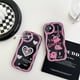 thumbnail image 4 of Carcasa Compatible Para iPhone XR 14 13 11 12 Pro Max 8 7 6 6s Plus SE 2020 XS Ins Fashion Heart Little Demon Illustration Funda Creativa De Protección Suave Cubierta Trasera, 4 of 4