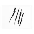 thumbnail image 2 of Effete Feline Claw Marks Scratch Indoor and Outdoor Silk Posters, 2 of 3