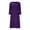 Purple, variant on Diufon Women's Casual Long Sleeve Dresses Cotton Spring Summer Pleated Crewneck Maxi Dress Plus Size Loose Dress