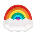 thumbnail image 1 of Platos de Cena Fiesta Arcoíris American Greetings, 36 Unidades, 1 of 5