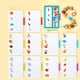 thumbnail image 5 of de madera, juego de juguetes de encaje de tarjetas de papel de doble cara, juego de combinación de tablero de Animal Macarena rompecabezas a juego, 5 of 8